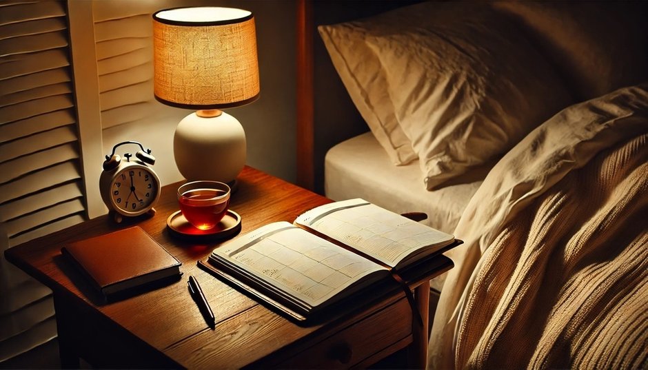 Calm evening routine for daily well-being at Organickne